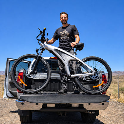 Le vélo électrique HX Q5 Shark est équipé d'une batterie 48V 20Ah