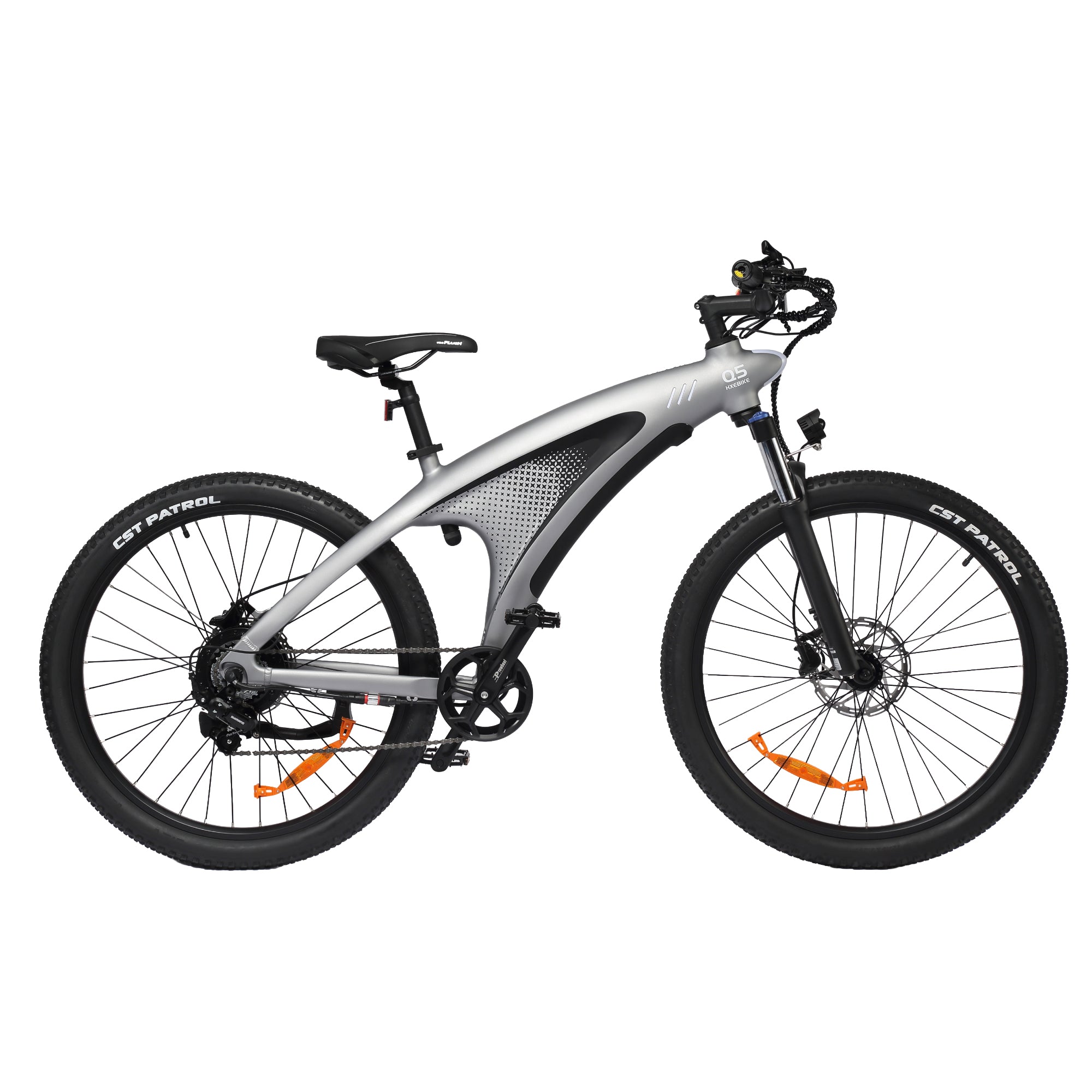 Le vélo électrique HX Q5 Shark est équipé d'une batterie 48V 20Ah