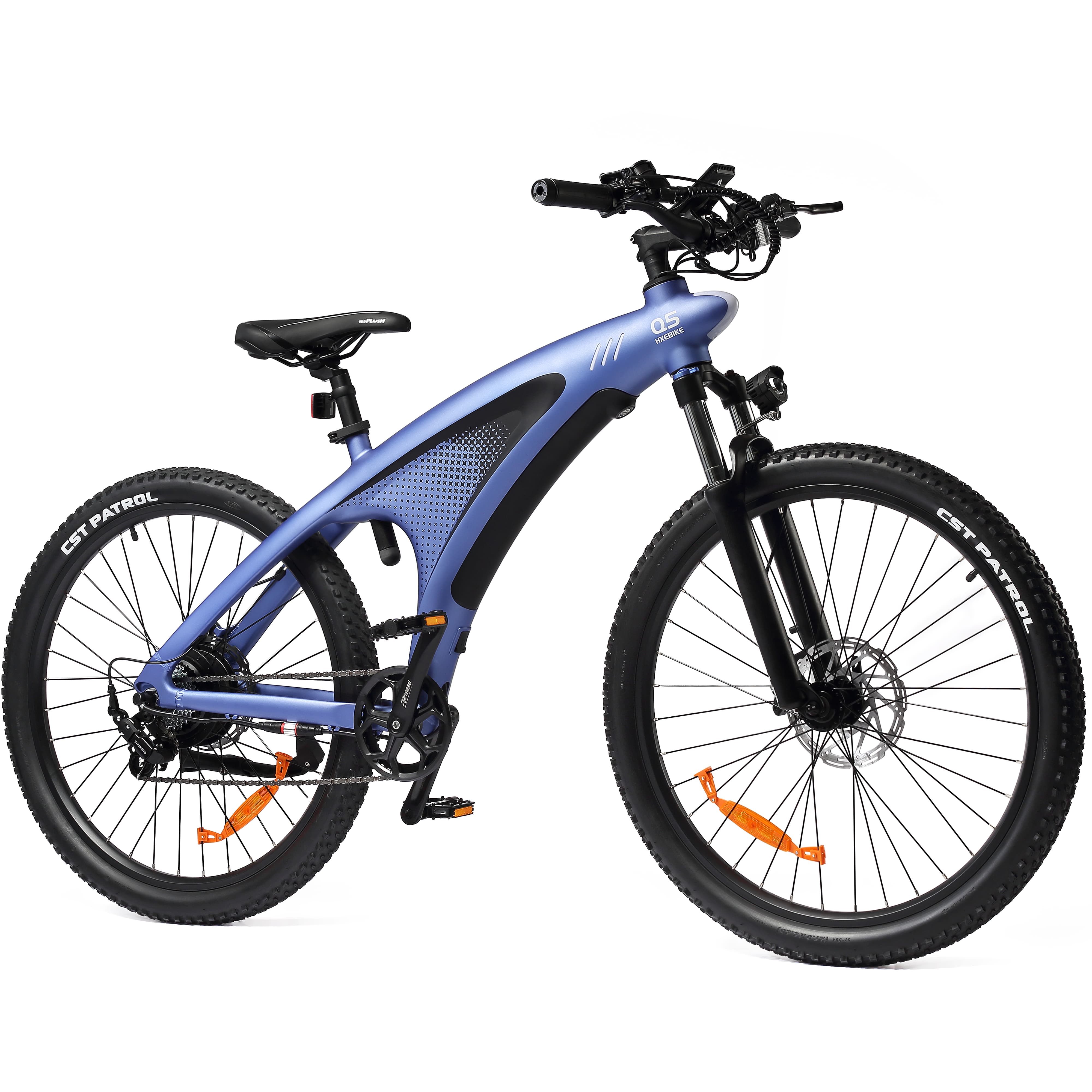 Le vélo électrique HX Q5 Shark est équipé d'une batterie 48V 20Ah