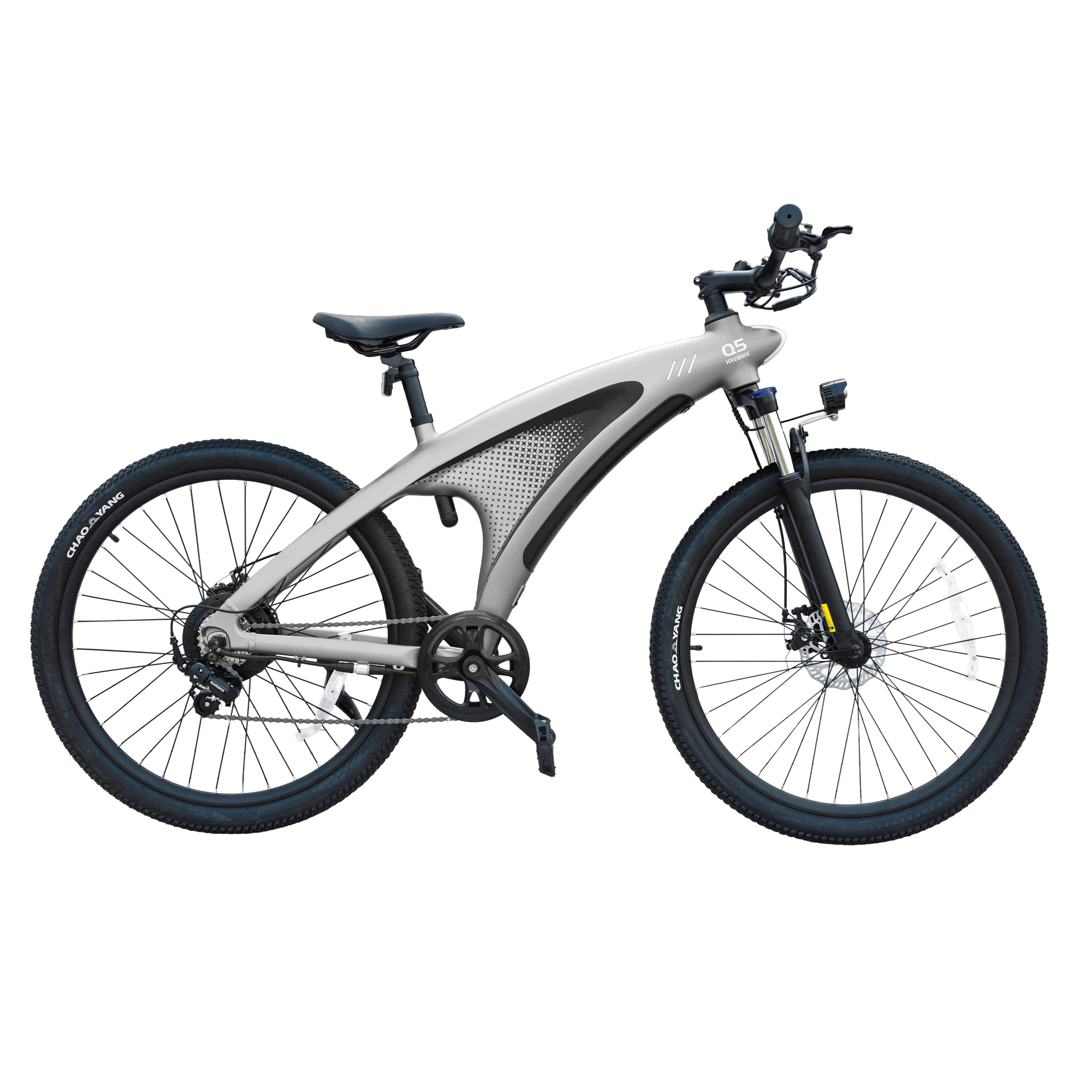 Le vélo électrique HX Q5 Shark est équipé d'une batterie 48V 20Ah